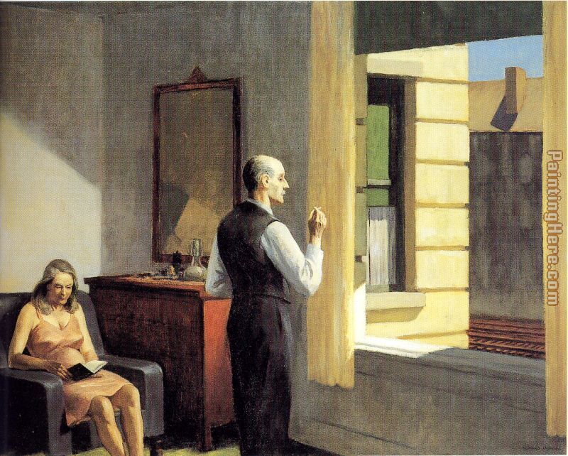 Hotel by the Railroad painting - Edward Hopper Hotel by the Railroad art painting